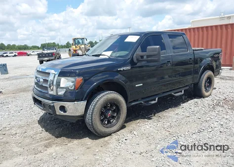2011 Ford F-150 Lariat из США, поврежденный, VIN 1FTFW1ET0BFD22381
